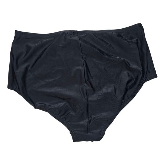 Ceeb Swimwear Plus Size Solid 6" Bikini Brief Size 18 Style #5389B - Picture 2 of 10